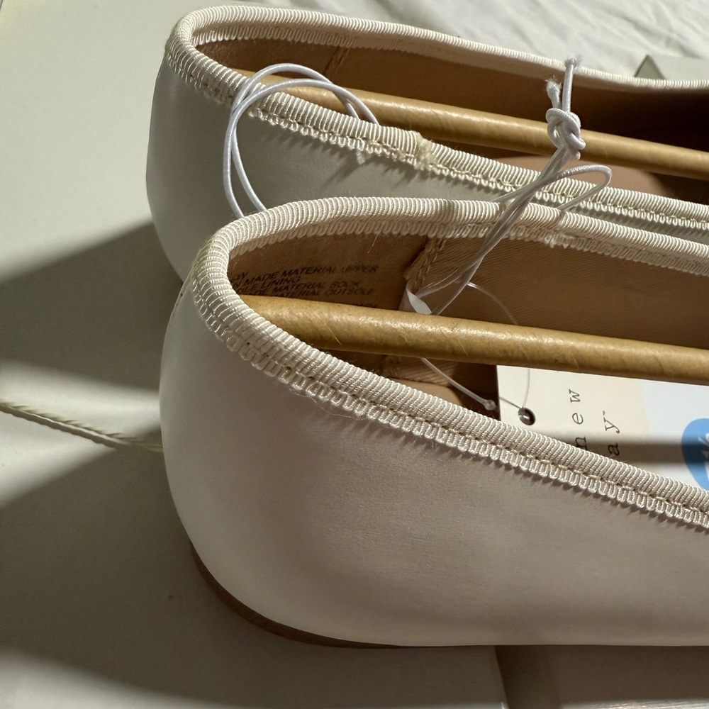 Women's Janie Ballet Flats with Memory Foam Insole - A New Day - Picture 7 of 8